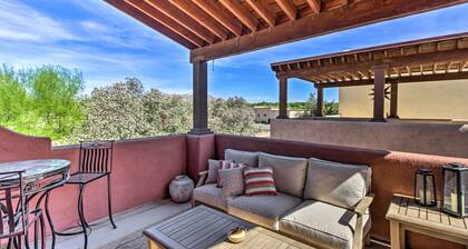 Sunny Adobe Retreat w/ Hot Tub & Mtn Views!