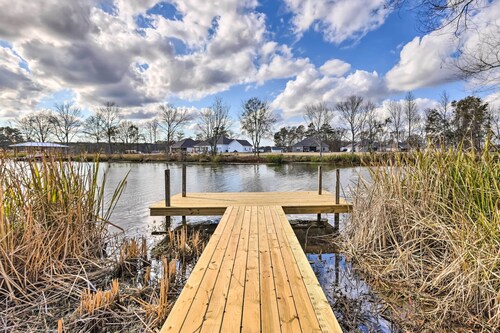 Lakefront Wetumpka Escape w/ Furnished Deck!