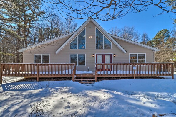 House (3 Bedrooms) | Interior - Deck, Pool, Trails Access: Pocono Family Home! (Albrightsville)