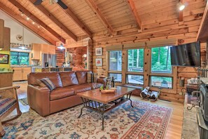 House (4 Bedrooms) | Interior - 'cold Mountain Reflections' Cabin w/ Game Room! (Canton)