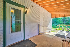 Terrace/patio - Petoskey Schoolhouse in Countryside Setting! (Petoskey)
