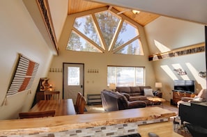 House (2 Bedrooms) | Interior - Unique Forest Cabin With Deck: Ski, Hike, Fish! (Duck Creek Village)