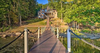 Luxe Lake Chickamauga Retreat w/ Boat Dock!