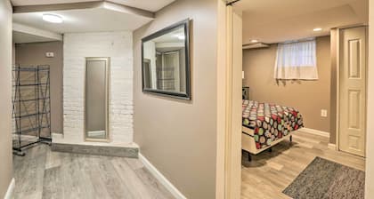 Garden-level Millburn Apt - Walk to Transit!