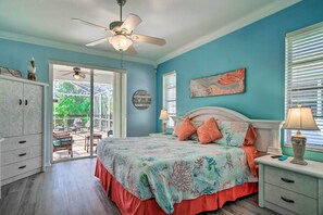 House (4 Bedrooms) | 4 bedrooms, bed sheets - 'villa Coral Mermaid' Getaway w/ Pool! (Cape Coral)