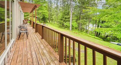 Lakeside Spooner Home w/ Game Room & Views!
