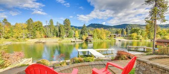 Expansive Waterfront Escape w/ Kayaks + Sups!