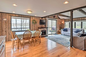 House (3 Bedrooms) | Front of property - Pocono Lake Home w/ Fire Pit: Walk to Ski Hill! (Pocono Lake)