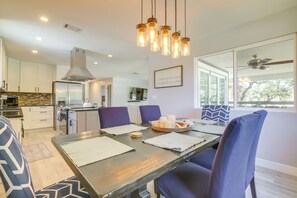 House (3 Bedrooms) | Interior - Lago Vista Vacation Rental w/ Fireplace! (Leander)