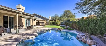 Airy Scottsdale Home: Pool, Putting Green & Grill!