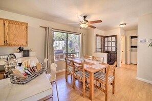 House (3 Bedrooms) | Interior - 'the Crooked Pot Cabin' Near Hiking + Dining! (Pine)