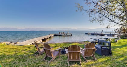 Lakeside Cabin w/ Beach ~ 14 Mi to Ski Area!
