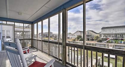 Steps to Sunset Beach: Canal-front Home w/ Dock!