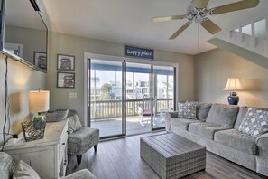 House (3 Bedrooms) | Interior - Steps to Sunset Beach: Canal-front Home w/ Dock! (Sunset Beach)