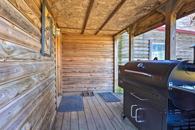 Cabin on Working Highland Cattle Farm in Kentucky
