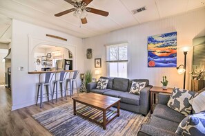 House (2 Bedrooms) | Front of property - Texas Home w/ Backyard Oasis, Walk to Main St (Fredericksburg)