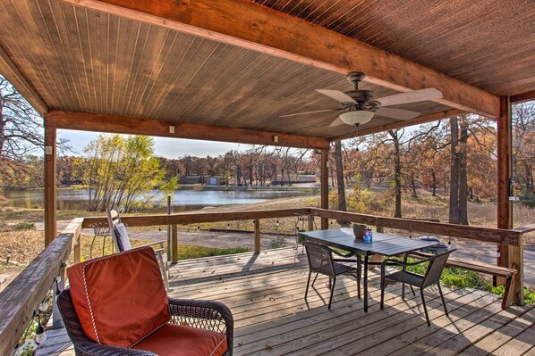 House (2 Bedrooms) | Front of property - Kingston Getaway < 2 Mi to Lake Texoma! (Kingston)