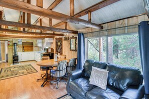House (1 Bedroom) | Interior - 'grandpa's Cabin' ~ 30 Miles to Yellowstone! (Island Park)
