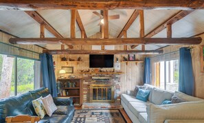 House (1 Bedroom) | Interior - 'grandpa's Cabin' ~ 30 Miles to Yellowstone! (Island Park)