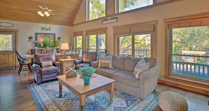 Lakefront Living: Private Dock, Deck, & Game Room!