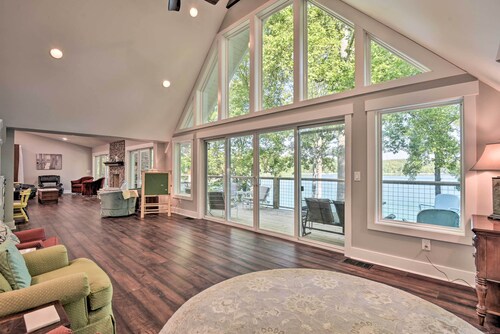 Renovated Lakeside Home w/ Private Boat Dock!