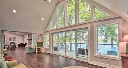 Renovated Lakeside Home w/ Private Boat Dock!