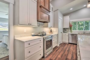 House (4 Bedrooms) | Interior - Renovated Lakeside Home w/ Private Boat Dock! (La Follette)