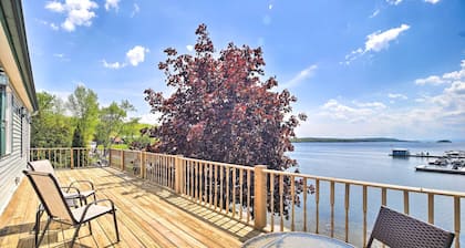 Lake Champlain Home w/ Decks, Kayaks & Fire Pit!