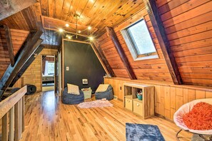 Interior - Rustic Lafayette A-frame Cabin w/ Game Room! (LaFayette)