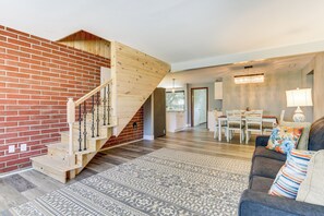 House (3 Bedrooms) | Interior - Indian Lake Vacation Rental w/ Fire Pit & Sauna (Lakeview)