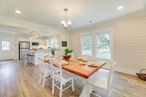 House (2 Bedrooms) | Interior - New Bern Vacation Rental on Farm w/ Fire Pit! (New Bern)