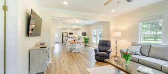 New Bern Vacation Rental on Farm w/ Fire Pit!