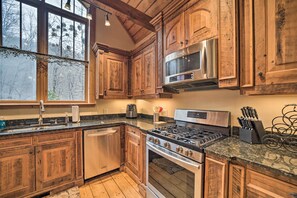 House (4 Bedrooms) | Interior - Mtn-view Cabin: Deck, Grill & Fire Pit in Franklin (Franklin)