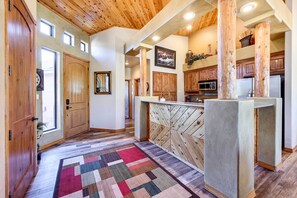 Interior - Luxe Resort Cabin w/ Deck: Hike, Swim, Relax! (Show Low)
