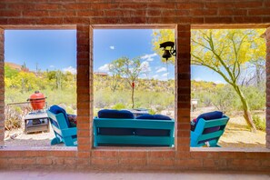 Terrace/patio - Unique Desert Home ~ 6 Mi to Downtown Tucson! (Tucson)