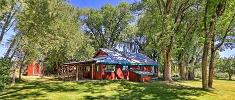 Façade de l’hébergement