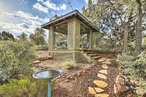 Gazebo & Fire Pit: Pet-friendly Payson Home!
