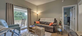 Sweet Southern Pines Abode w/ Yard & Covered Porch