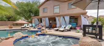 Maricopa Desert Oasis: Fenced Yard w/ Hot Tub
