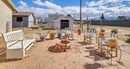 Kingman Vacation Rental w/ Yard + Fire Pit