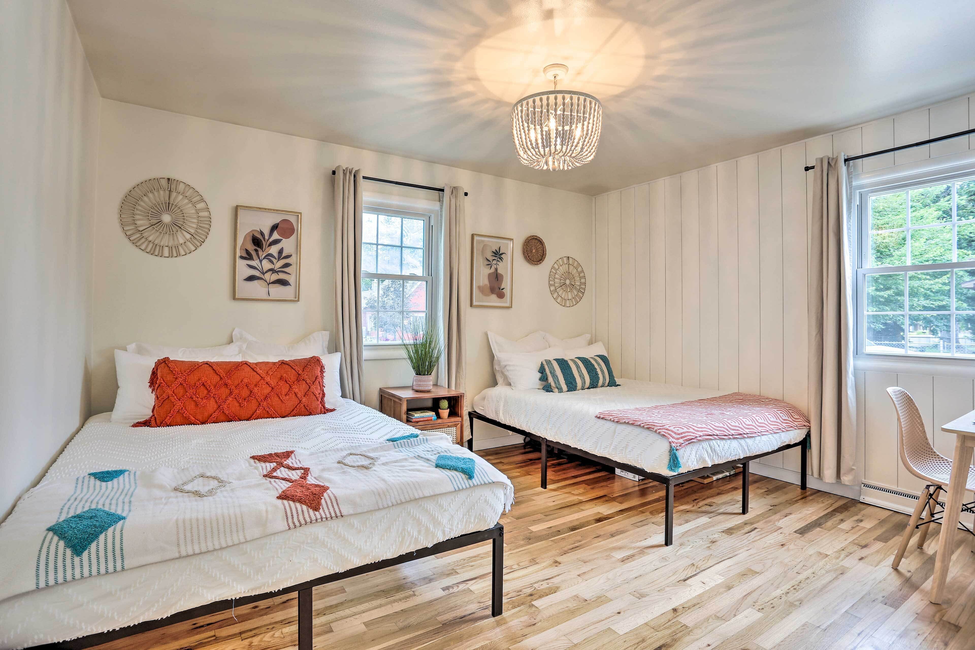 獨棟房屋 (2 Bedrooms) | 2 間臥室、筆電工作空間、熨斗/熨衣板、免費搖籃/嬰兒床