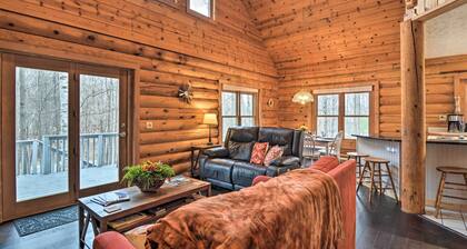 Secluded Gaylord Cabin w/ Deck, Fire Pit & Grill!
