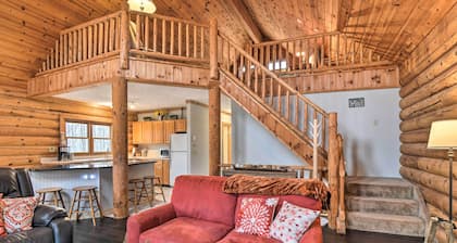 Secluded Gaylord Cabin w/ Deck, Fire Pit & Grill!