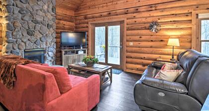 Secluded Gaylord Cabin w/ Deck, Fire Pit & Grill!