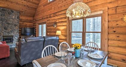 Secluded Gaylord Cabin w/ Deck, Fire Pit & Grill!