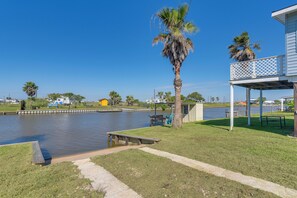 House (2 Bedrooms) | Front of property - Waterfront Texas Abode w/ Boat Ramp, Pets Welcome (Bay City)