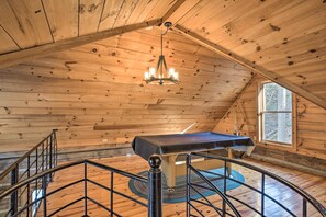 House (1 Bedroom) | Interior - Luxe Saluda Cabin w/ Hiking on Over 6 Acres! (Saluda)