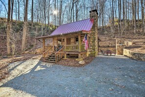 House (1 Bedroom) | Front of property - Luxe Saluda Cabin w/ Hiking on Over 6 Acres! (Saluda)