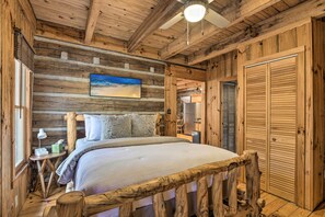 House (1 Bedroom) | Interior - Luxe Saluda Cabin w/ Hiking on Over 6 Acres! (Saluda)