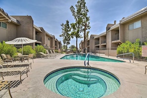 Outdoor pool - Sunny Scottsdale Condo w/ 2 Year-round Pools! (Scottsdale)